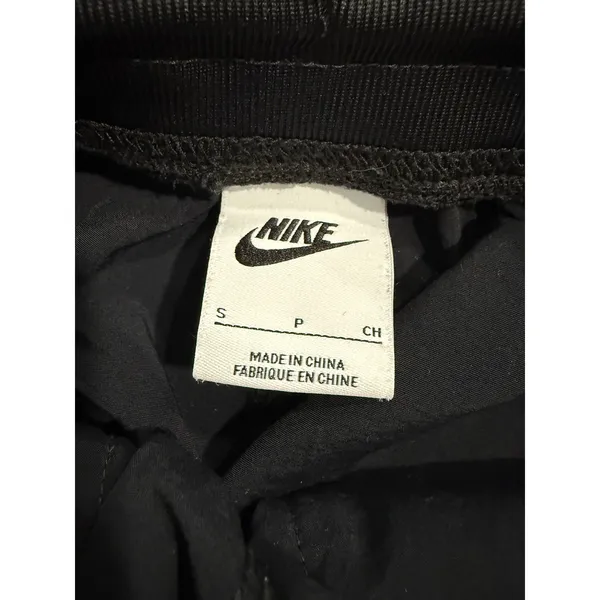 Nike Womens Sportswear Nylon Sherpa Trim Jogger Pants Black Small DQ6809-010 - Image 7