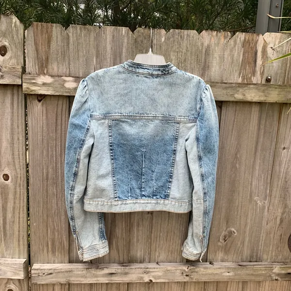 Free People Aubrey Jean Jacket - Image 3