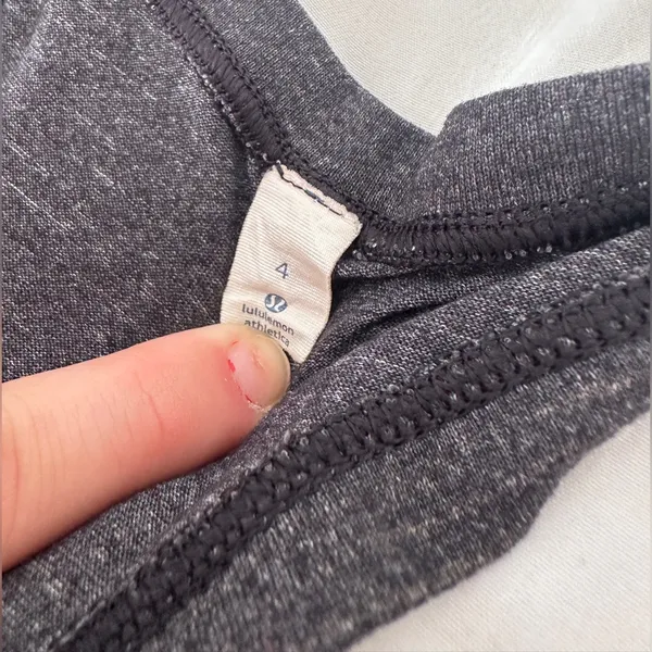 Lululemon Tie It Up Singlet - Heathered Black - 4 - Image 14