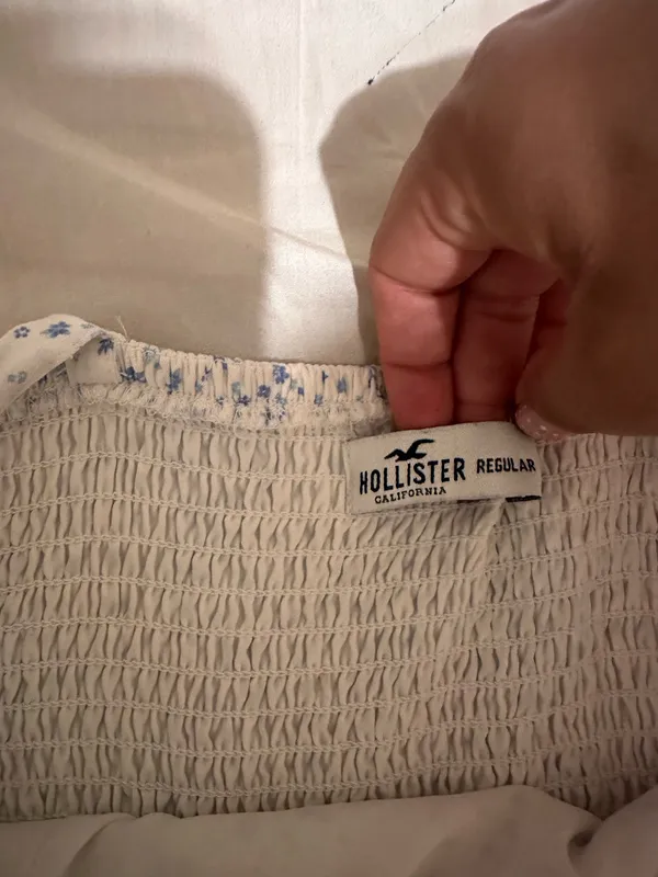 Hollister Dress Floral White - Image 3