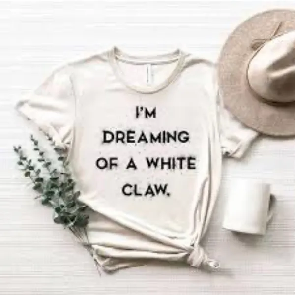 Bella Canvas I'm Dreaming of a White Claw Holiday Tee 3X - Image 2