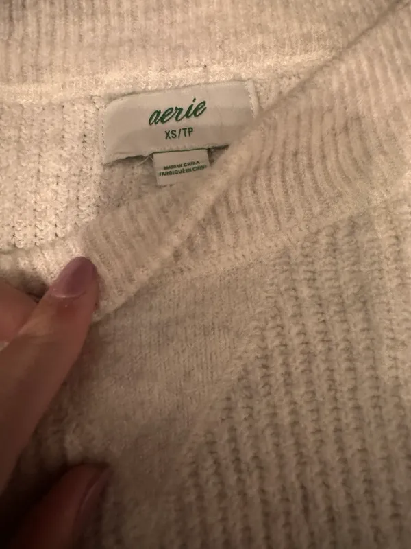 Aerie Gray Sweater - Image 2