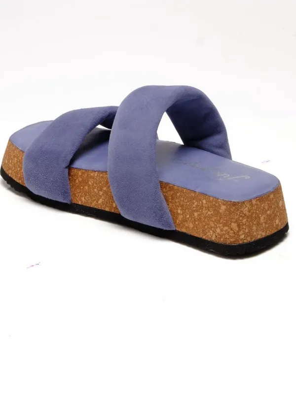 $99 Free People Fairmount Flared Sandals in seascape 10 - Image 5