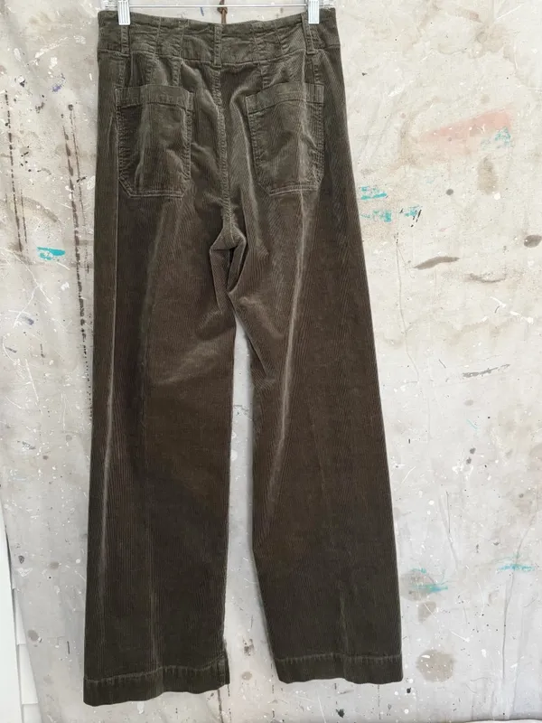 Anthropologie Maeve the Colette Corduroy Full-Length Wide-Leg Pants - Image 3
