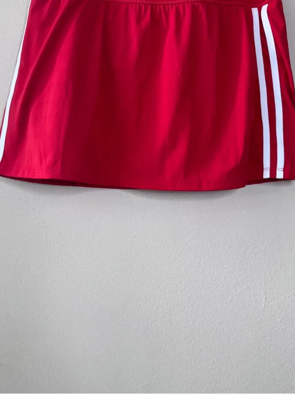 Halara SoftlyZero High Waisted Tummy Control 2-in-1 Color Block Mini Skort - Image 4