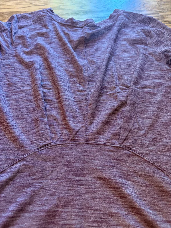 Lululemon Longsleeve Top Space Dye Purple - Image 5