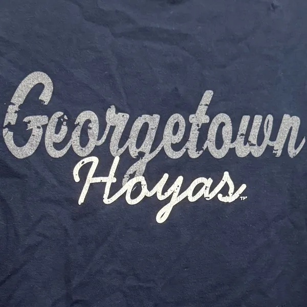 Georgetown University Hoyas Jansport Tee Shirt, Women’s Large - Image 2