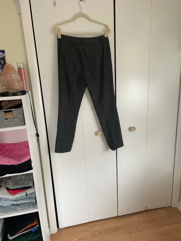 Zara Charcoal Women's Trousers - Image 3