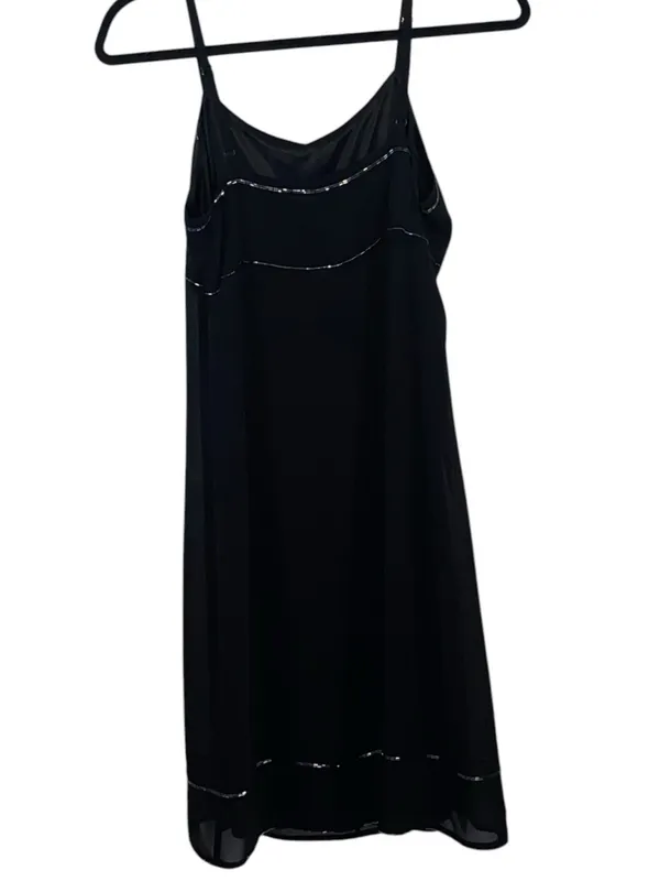 Vintage Y2K 90s Beaded Slip Dress Grunge Whimsigoth Fairycore Cocktail dress - Image 4