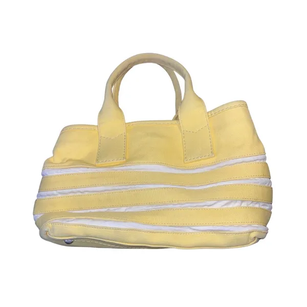 Marc by Marc Jacobs St. Tropez Canvas Handbag Tote Sequin Flaw Spring Summer - Image 2