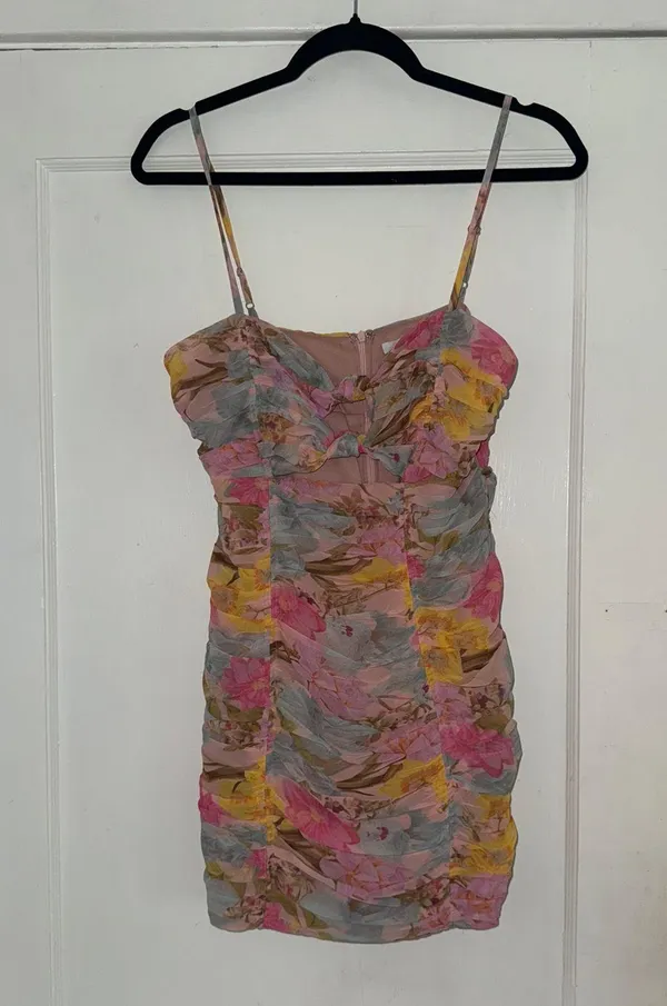 Olivaceous Eyelet Dress - Image 4