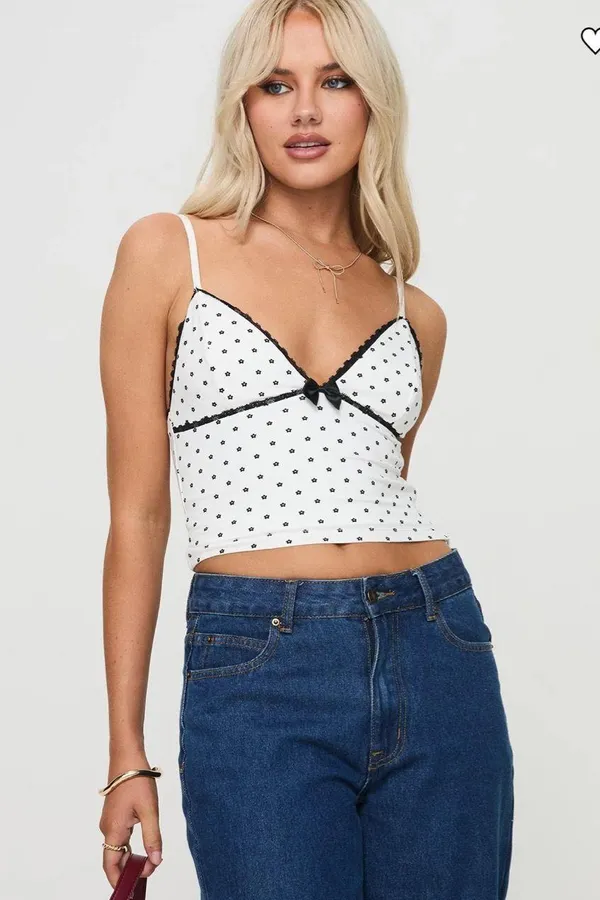 Princess Polly Polka Dot Top - Image 4