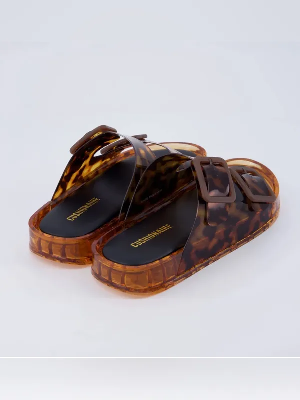 CUSHIONAIRE Pool Jelly Slide Sandals - Image 2