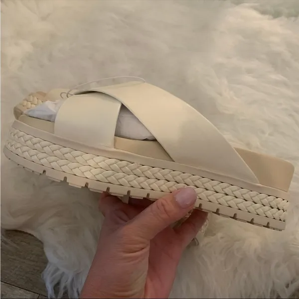 NEW Arula / Altar’d State Wide Width Sandals Size 8.5 NWT - Image 9