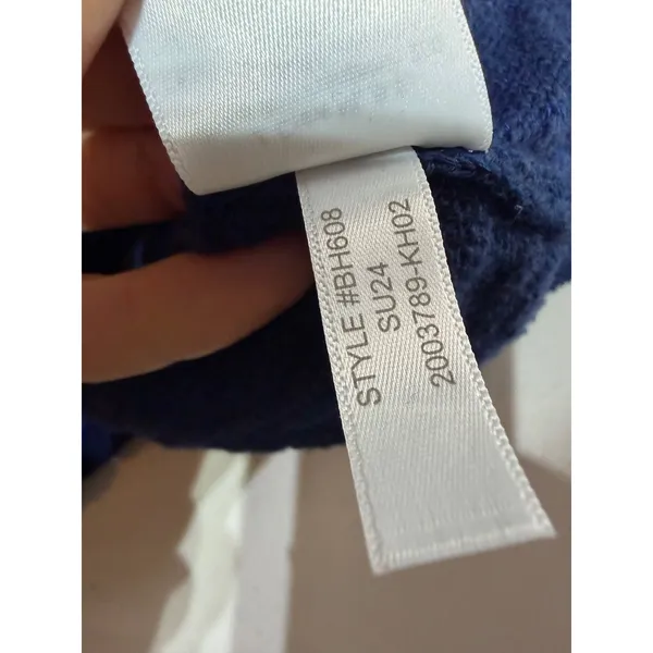 J.Crew Cardigan Sweater Women M Blue V-Neck Button Front AB050 Preppy Classic‎ - Image 10