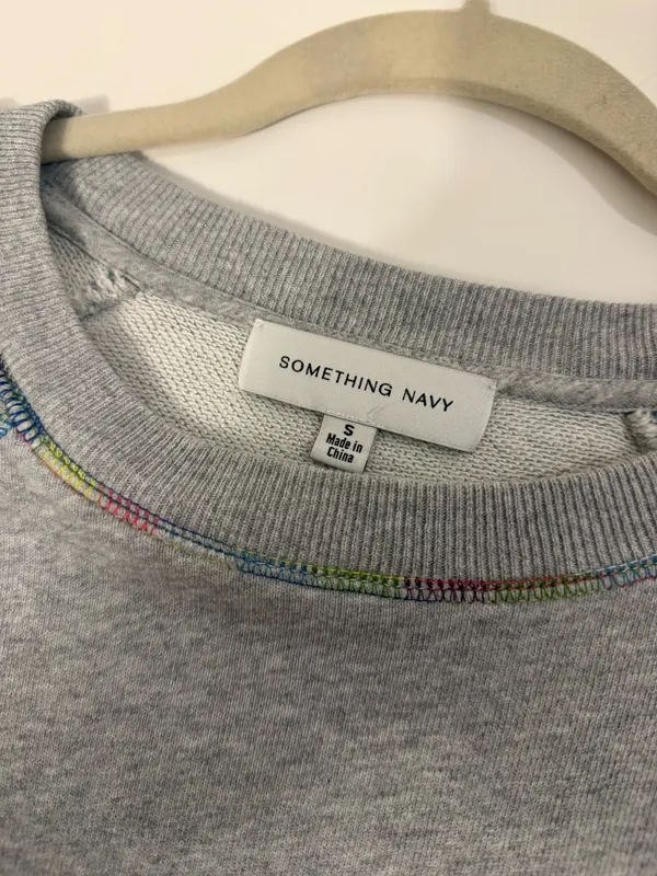 Something Navy Sweatshirt - Image 2