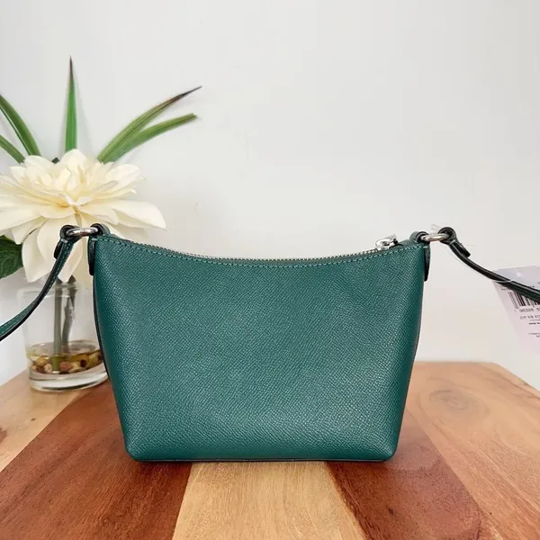 NWT Coach‎ Leather Zip Top Crossbody Bag - Image 3