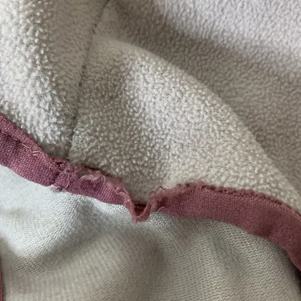 Columbia Benton Springs Half Snap Button Pullover Sweatshirt Sz S Pink *flaws - Image 7