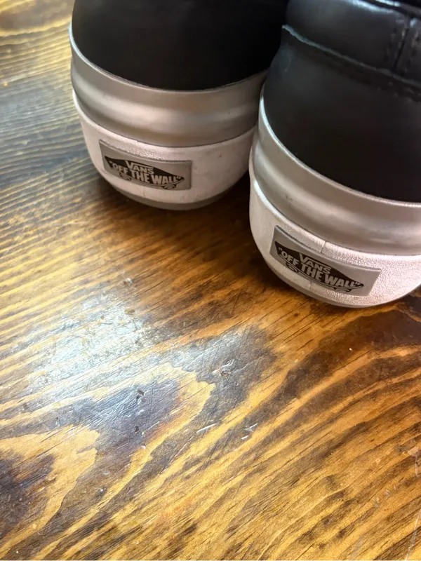 Vans black platform sneakers women size 9.5 - Image 5