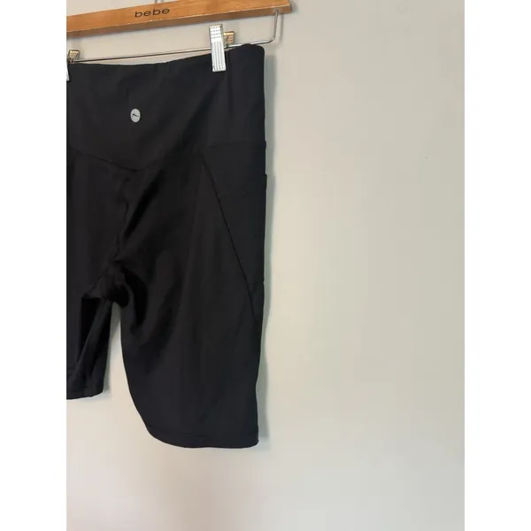 Gottex Black High Rise Biker Shorts With Pockets Women's Sz M - Image 6