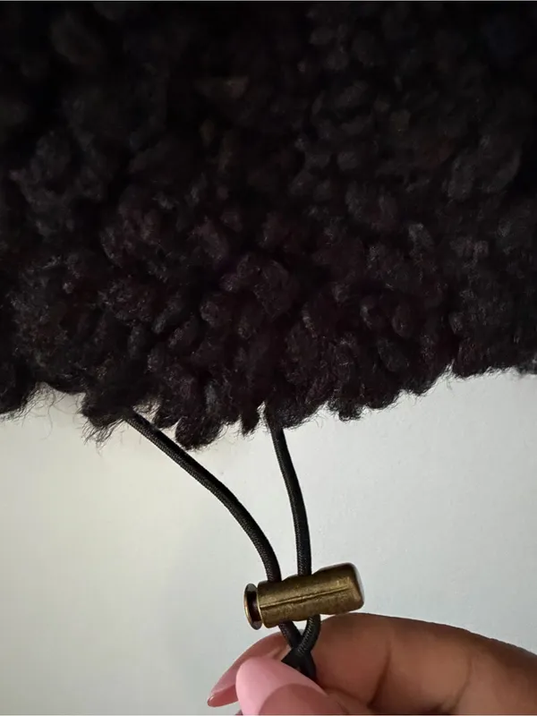 J. Crew Black Teddy Sherpa Half-Zip Jacket - Image 6