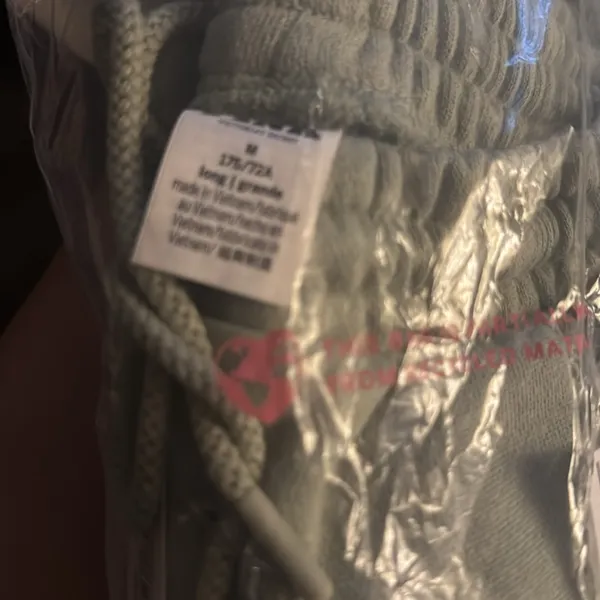 PINK New Long‎ IVY FLEECE WIDE-LEG CARGO SWEATPANTS long - Image 5