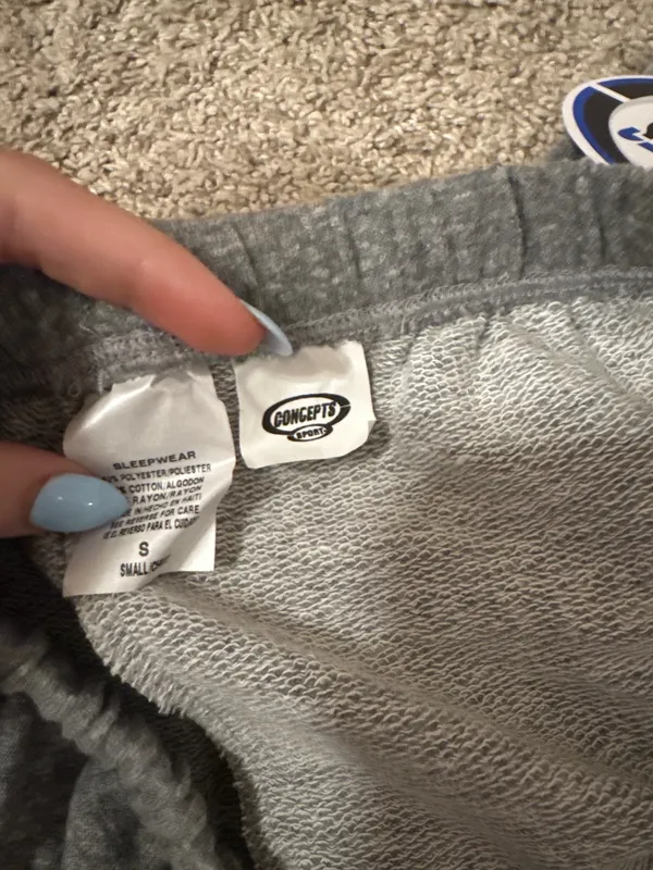 Nc state sweatpants Blue - Image 3