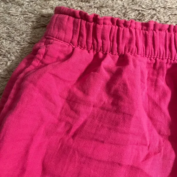 Old Navy Crinkle Gauze Button Up & Shorts Set in Polarized Pink - size XL - Image 8