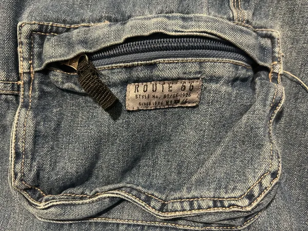 Route 66 Vintage Shorts Denim High-Waisted - Image 2
