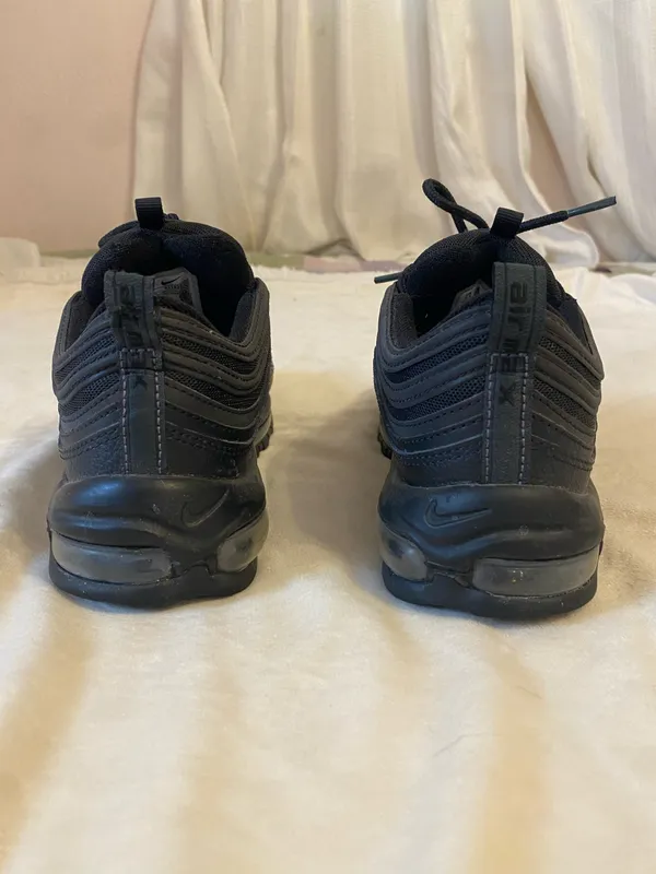 Nike Air Max 97 Black Terry Cloth - Image 7