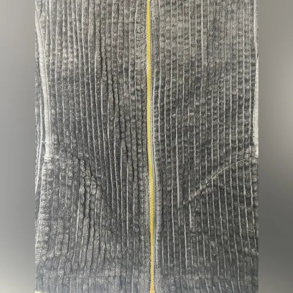 Woolrich Black Cotton Corduroy Zip Vest Fall Gorpcore Trail‑Ready Essential M - Image 3