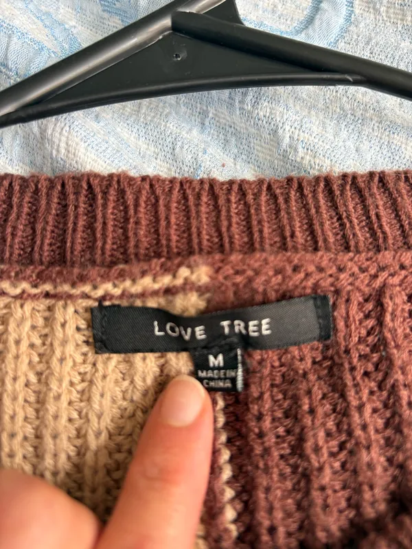 Brown Sweater Boutique Knit These Three - Image 2
