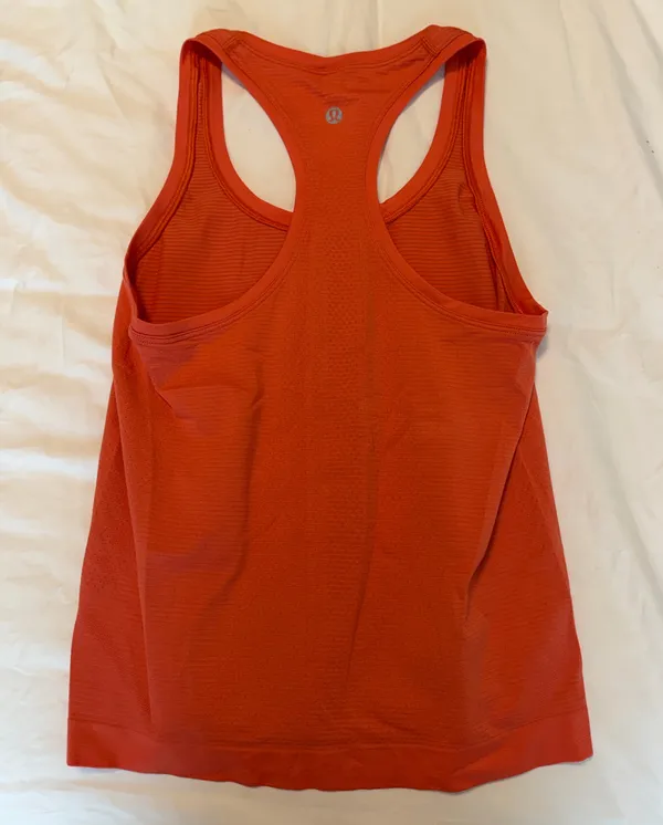 Orange Lululemon Swiftly Tank Race Length - Image 2