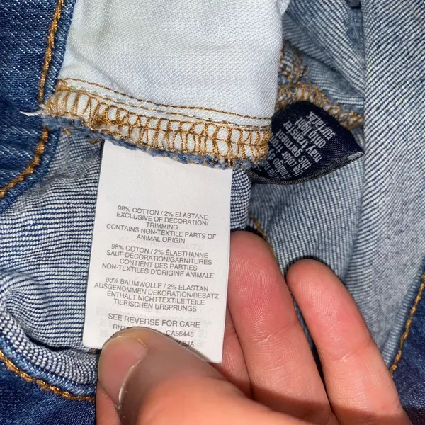 Madewell Buckley Blue Denim The High Rise Slim Boyjean Jeans Women's Size 23 - Image 8