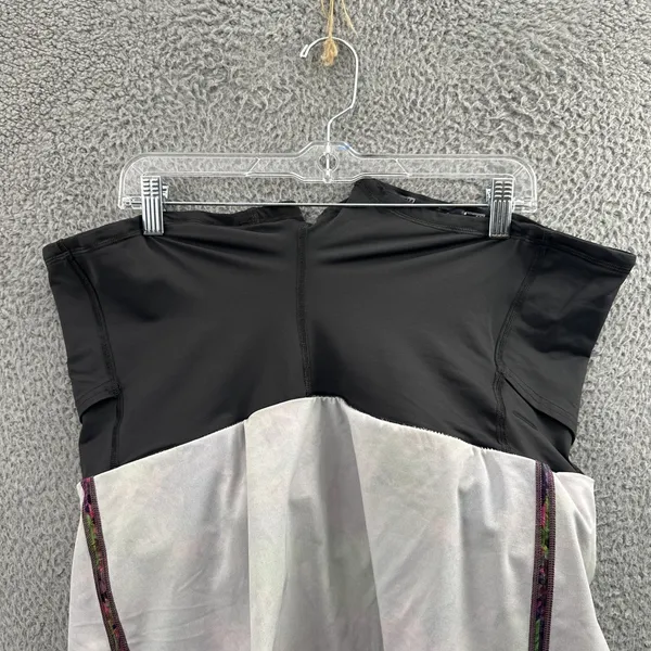 Lululemon‎ Pace Rival Mid Rise Skirt Skort Vivid Floral Tennis Athletic Women 10 - Image 4