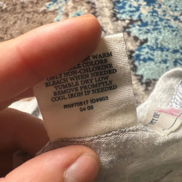 vintage vs pink tee Gray Size M - Image 4