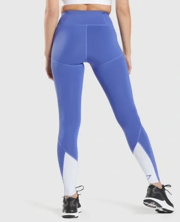 Gymshark Leggings-Blue - Image 2