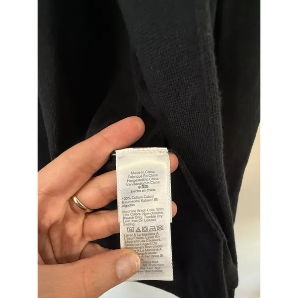 J. Crew Womes Open Front Sweater Blazer With Pockets 100% Cotton Medium 2799 - Image 4