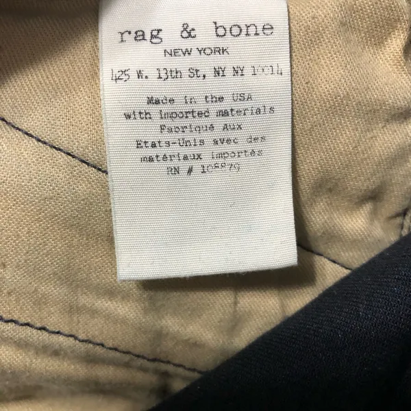 Rag & Bone jeans women’s zipper pocket & ankle skinny high‎ rise jeans. size 28 - Image 13