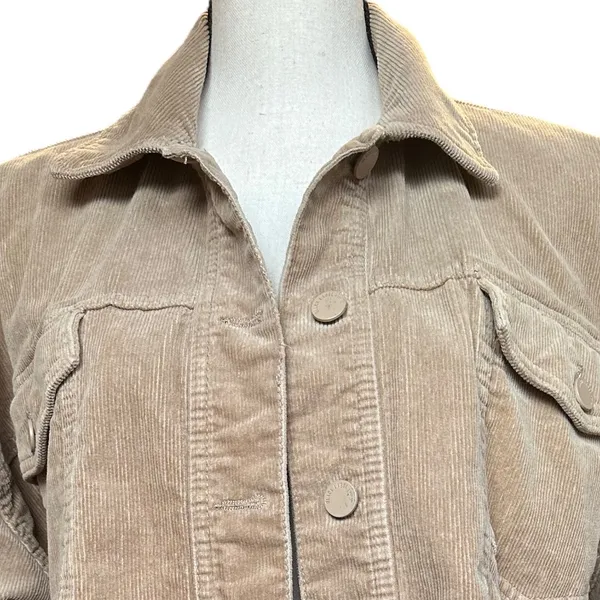 C'est Toi Black‎ Label Tan Corduroy Jacket Sz L - Image 2
