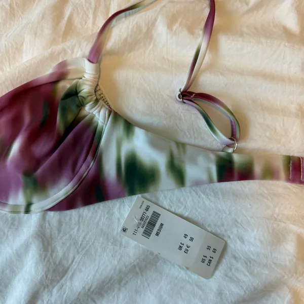 Abercrombie & Fitch ruched mid-rise moderate bikini - Image 7