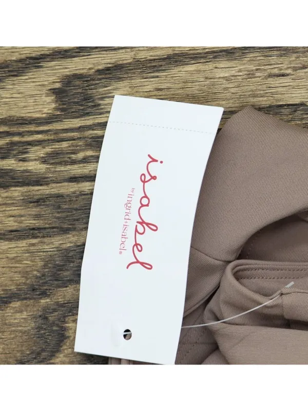 Isabel Maternity By Ingrid & Isabel Active Midi Maternity Dress Taupe Brown XS - Image 4