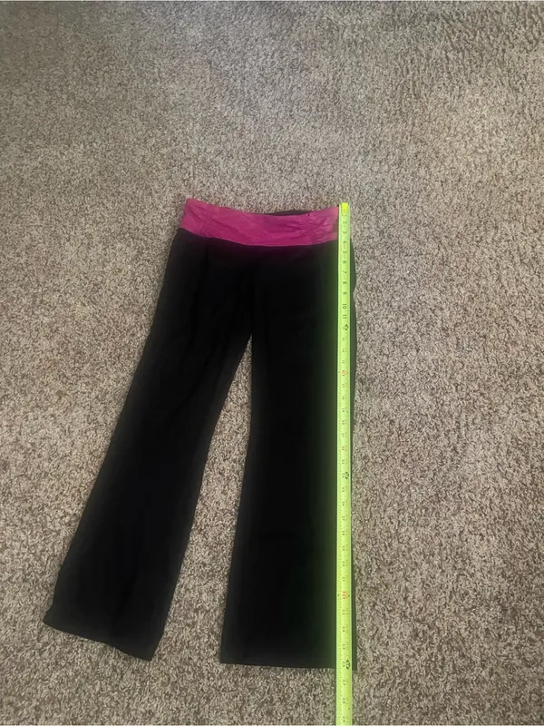 Tangerine Hot Pink Zip Jacket with Black Boot-Cut Pants - Image 5