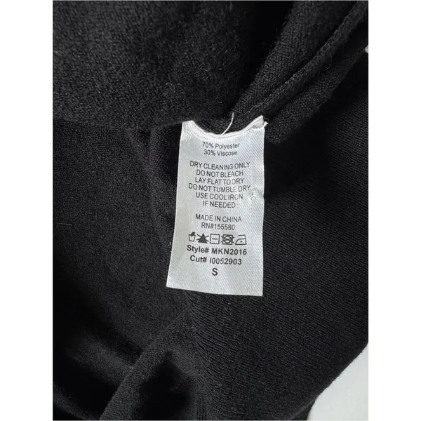Free People Movement Black V-Neck Dolman Sweater Size Small NWOT - Image 6
