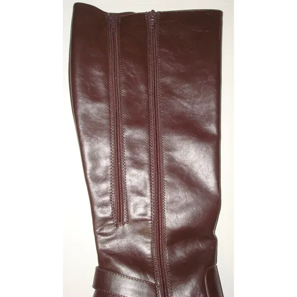 New Womens 10.5 A2 Aerosoles Dark Brown Money Role Knee High Tall Boot Wide Calf - Image 3