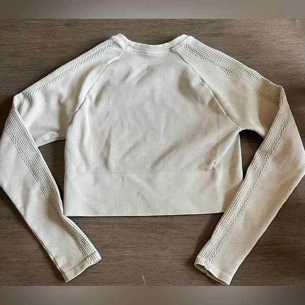 Ribbed Knit Top - Image 3