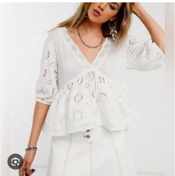 Free People Lace Blouse - Image 4