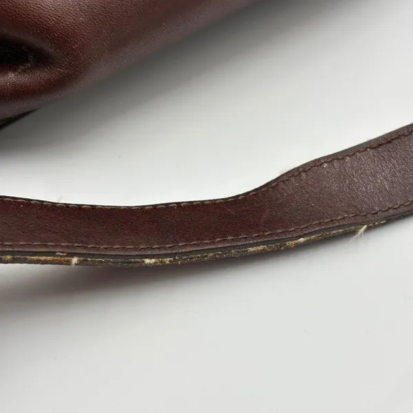 Brighton‎ Crossbody Bag Womens Green Brown Leather Croc Embossed Flap Boho - Image 10