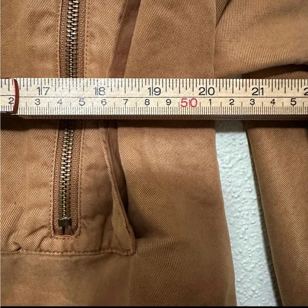 Young Fabulous and Broke The Fara Jacket Brown Cropped Bomber - Small - Image 6