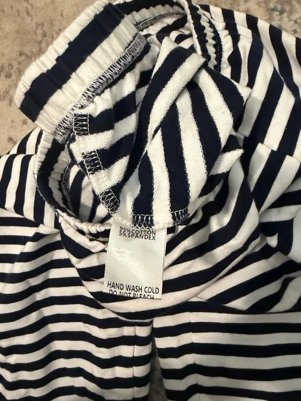 Shop Fancy Navy Striped Boxer Pants - Image 5